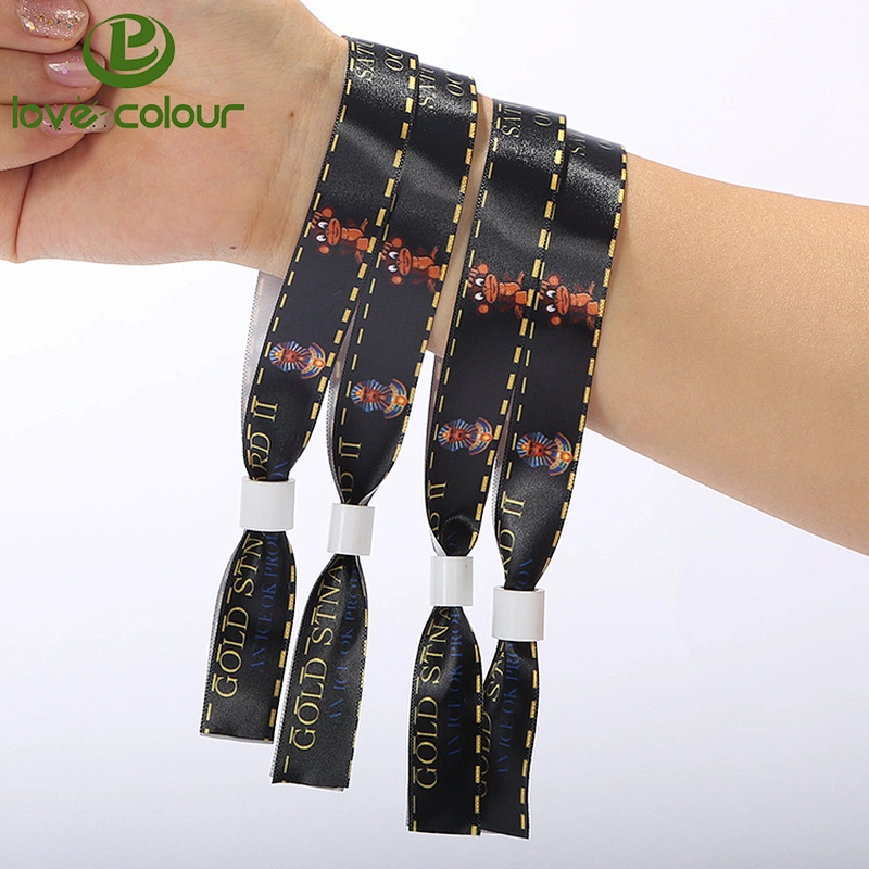 Custom One direction polyester dye sublimation wristbands