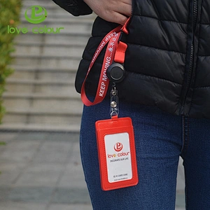 Custom Keychain Polyester Lanyard Strap for ID Cards