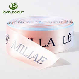 Factory design colorful polyester satin ribbon for sale