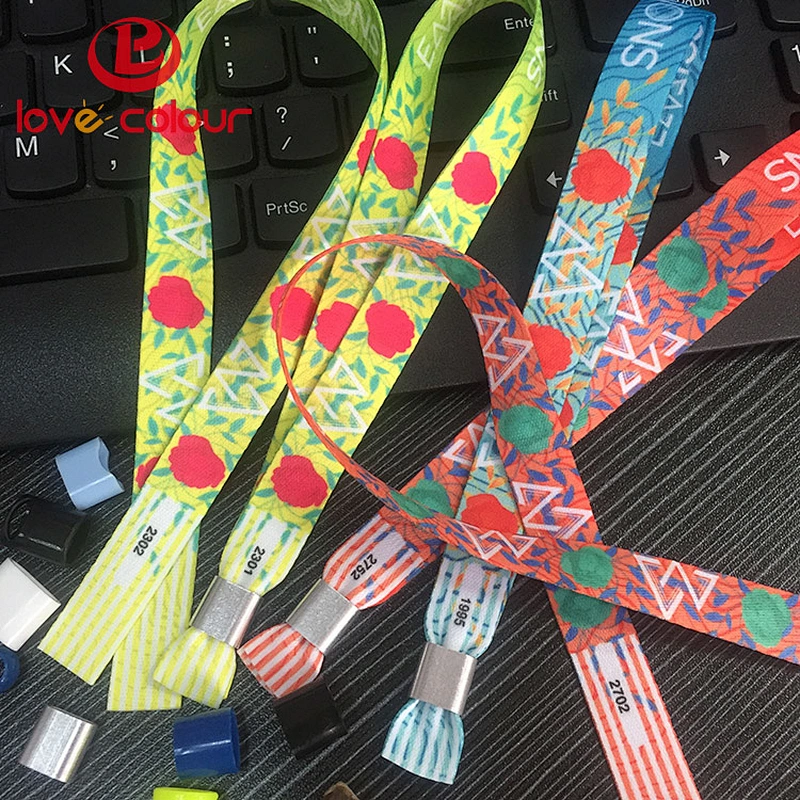 Designed classier look cloth event wristbands for dj
