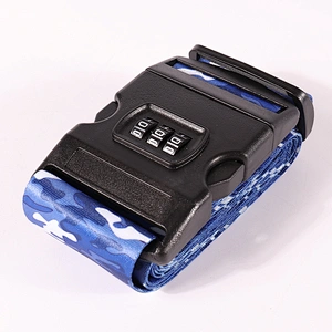 Travel Luggage Suitcase Strap Baggage Backpack Belt with Coded Lock