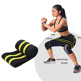 Fabric Resistance Bands Non-Slip Booty Bands for Workout and Gym Fitness Exercise
