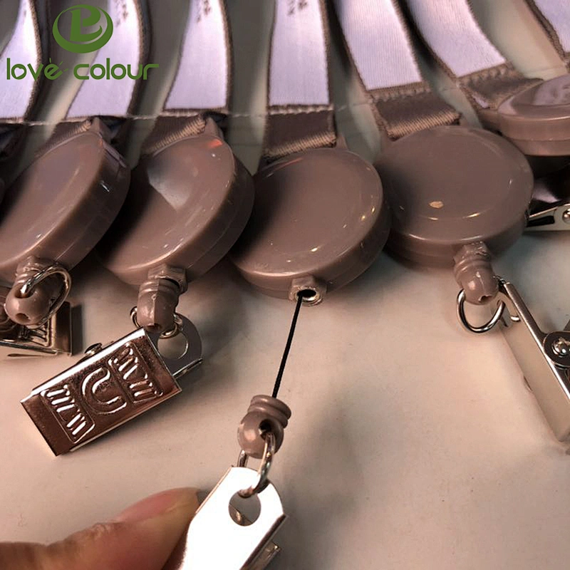 Custom badge holder polyester advertising lanyard strap