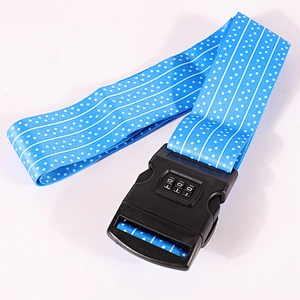 Lovecolour Custom Sublimation Printing Polyester Luggage Strap