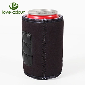 Custom Neoprene Printed Can Cooler Sleeve Holder With Strong Magnets