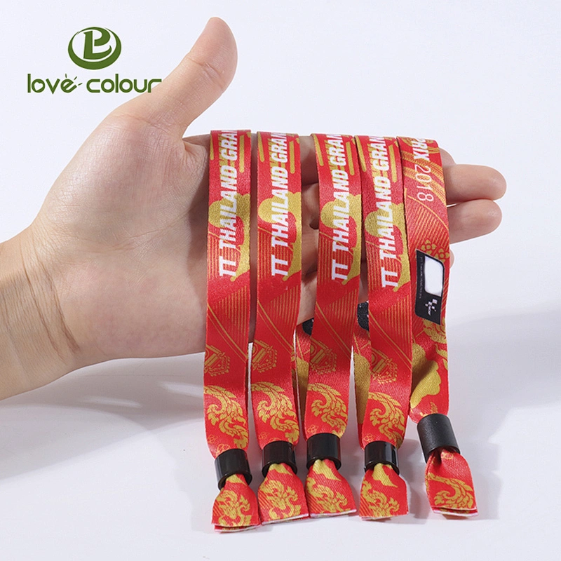 350*15mm professional factory custom printed bracelet from guangzhou