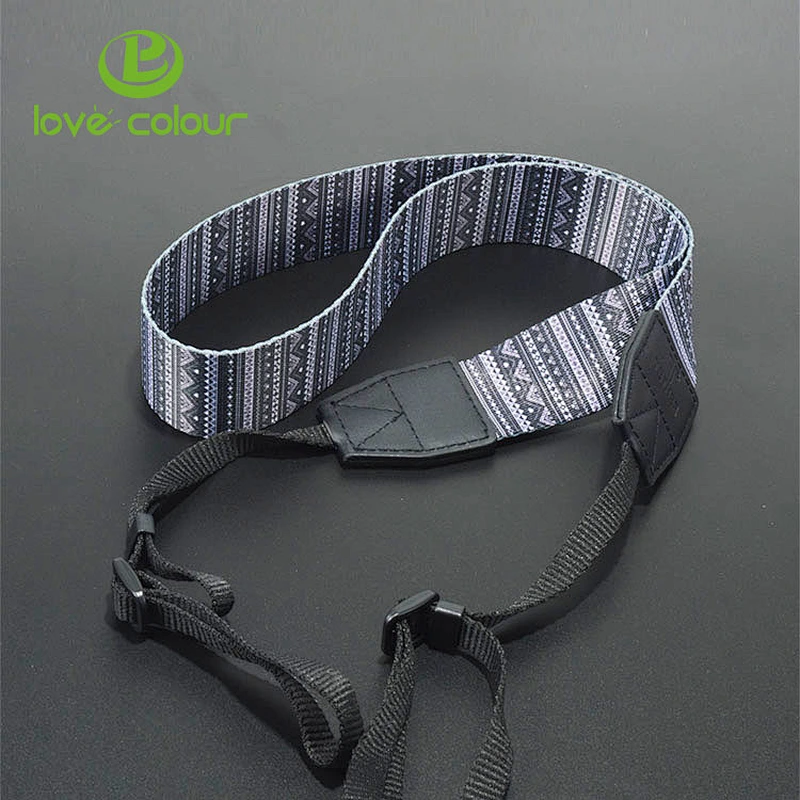 Custom polyester printed neck camera strap