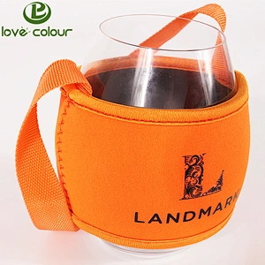 Wholesale cheap custom Special cup holder with different lanyards