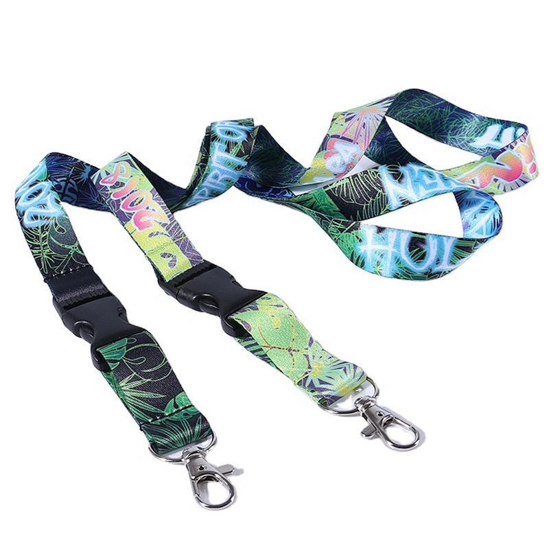 Promotional gift custom fancy company logo lanyard for meeting