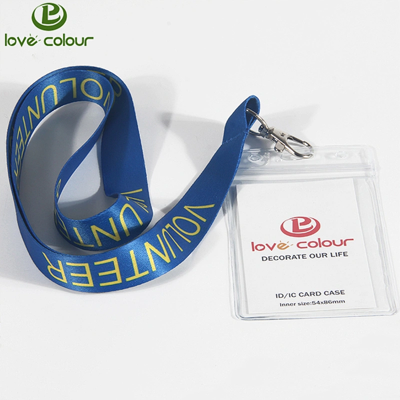 Good quality custom conference id card neck lanyards