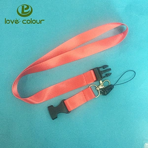 Custom personalized creative printed diy sublimation cartoon cell phone holder lanyard strap