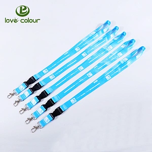 Custom Printed Logo Polyester Lanyard with your Logo and Message