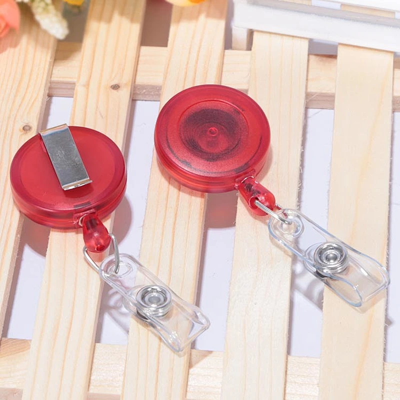 Custom nursing id badge reel and card holders