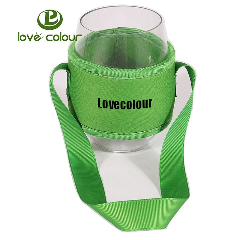 Customized Wine Glass Holder Short Lanyard China Wholesale