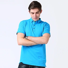 Custom Men's Polo Golf Sports Quick Dry T-Shirt
