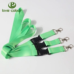 Fashion personalized logo ribbon lanyard in Guangzhou