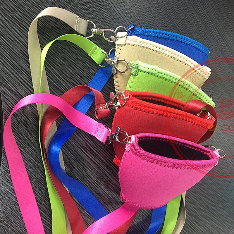 Factory direct sale high quality wine glass holder necklace lanyard