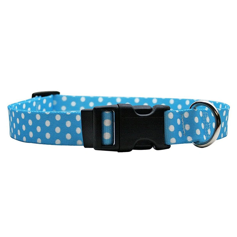 High Quality Dog products polyester soft pet collars with custom logo