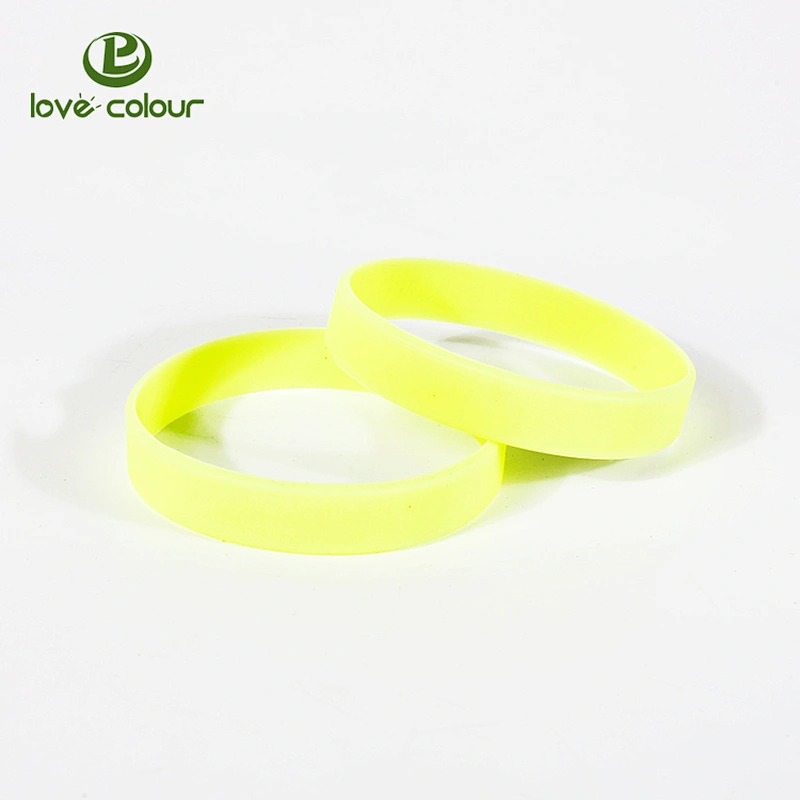 Custom kids and adult size silicone wristbands with printing logo