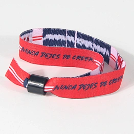 Festival wedding gift event fabric wristband for activity