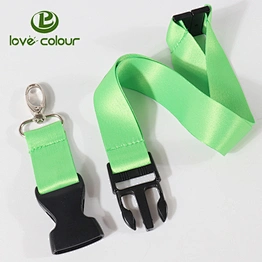 Guangzhou factory design polyester funny lanyards for keys