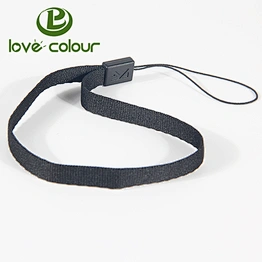 Personalized polyester short hand lanyard strap for holding mini camera