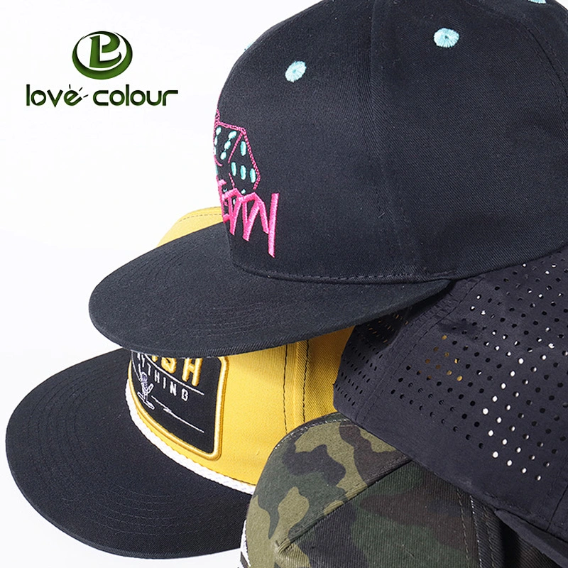 Sport event fashion cotton baseball snapback caps with custom logo