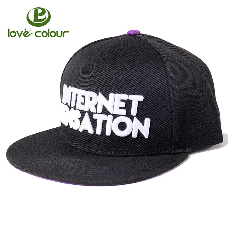 Custom Adjustable Black Snapback Classic Trucker Hat