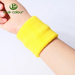 Customized Summer Cotton Sport Sweat Band in Bulk
