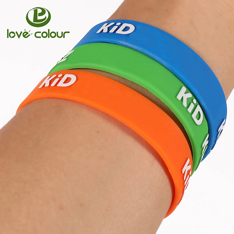 Custom wristbands activities embossed your logo silicone bracelet