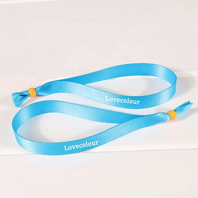 Custom Polyester One Direction Sublimation Printing Cloth Polyester Wristband