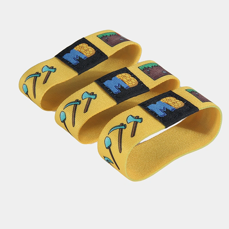 Polyester custom cheap printed eco-friendly fancy wrist band / elastic wristbands
