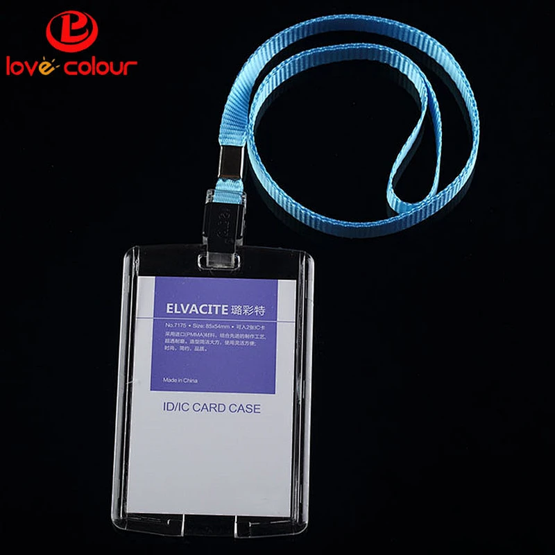 Lovecolour Wholesale Acrylic material ID card holder for business cards