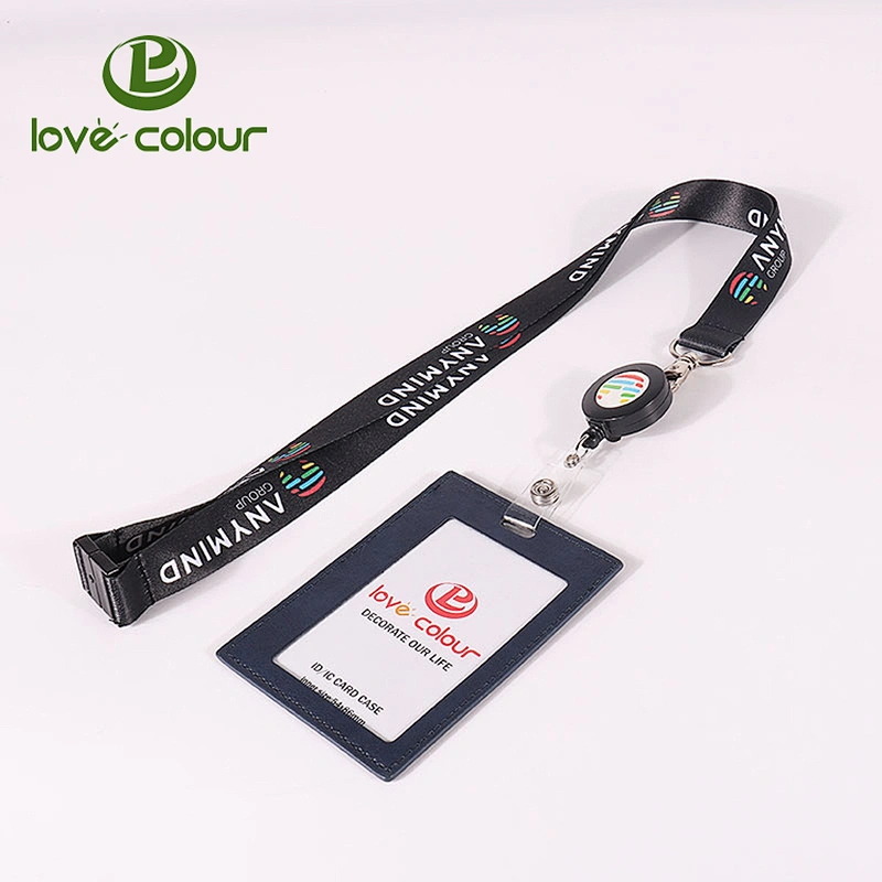 Badge lanyards used for holding badge holders
