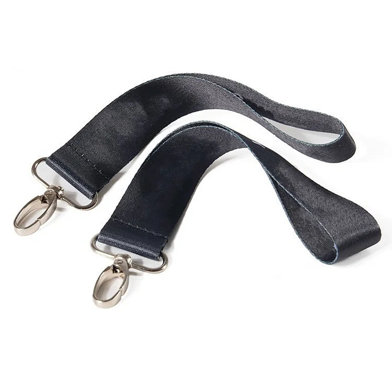 Custom advertising wrist short lanyards keychain with carabiner hook