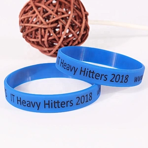 Factory cheap custom plain silicone wristbands bracelet