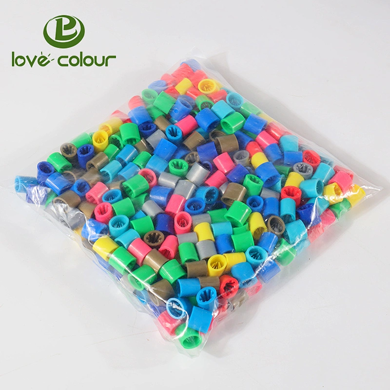 Cheap wholesale colorful plastic wristband closures