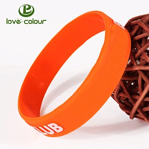 Cheap Custom Silicone Wristband With Event Logo