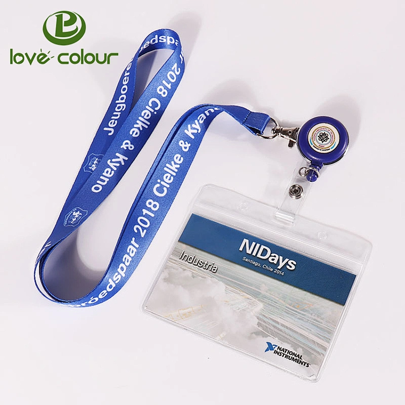 Good quality custom conference id card neck lanyards