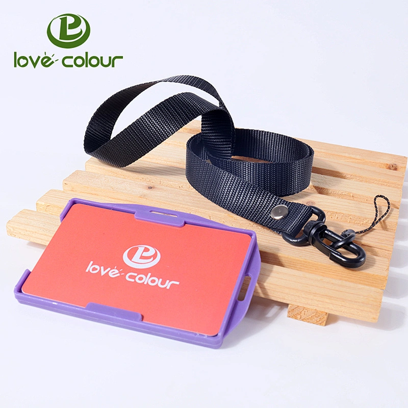 Custom Colorful Heat Transfer Strap /Cute Kids Lanyards with Card Holder
