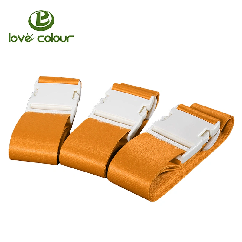 Guangzhou Travel belt luggage strap with plastic buckle manufacturer