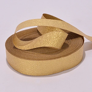 Wholesale Gold Color Metallic Foil Ribbon