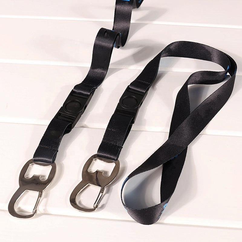 Promotional Custom Logo Neck Sublimation Heated Transfer Printing Polyester Lanyard Strap With Bottle Opener