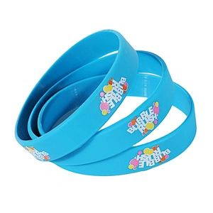 High quality reusable custom silicone wristband for promotion event