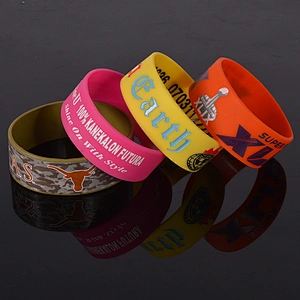 Create your design silicone bracelet rubber wristbands