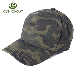Hot sale custom camo baseball cap military army hat