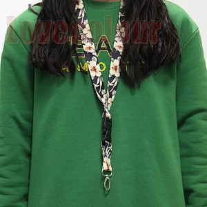 Custom printing polyester lanyard strap with logo