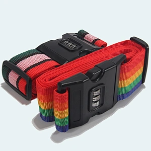 Custom 2M Luggage Suitcase Bag Strap Band Belt with Name Tags