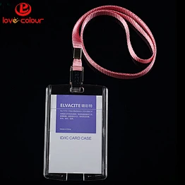 Wholesale hard plastic crystal business card holder