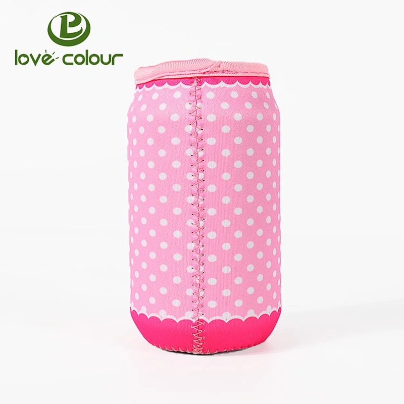 Custom Sublimation Cutting Neoprene Can Cooler Cup Sleeve